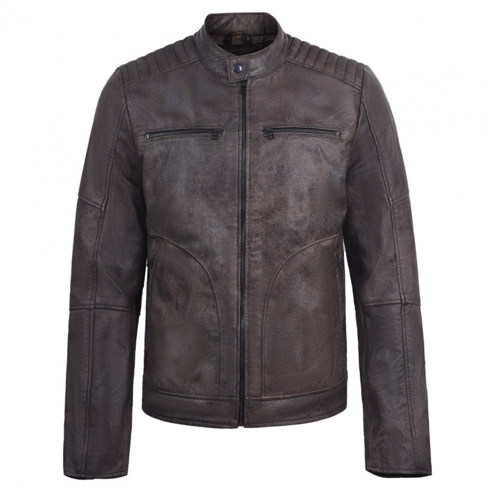 MEN LEATHER JACKET