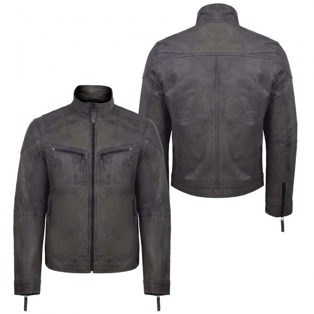 MEN LEATHER JACKET