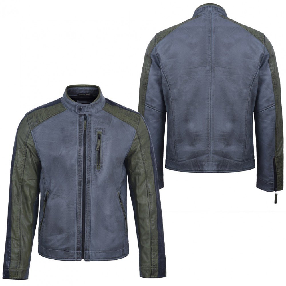 MEN LEATHER JACKET