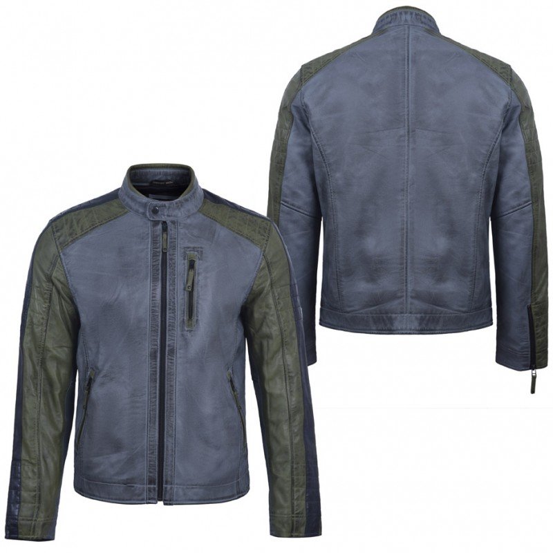 MEN LEATHER JACKET