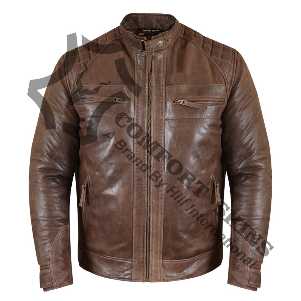 MEN LEATHER JACKET