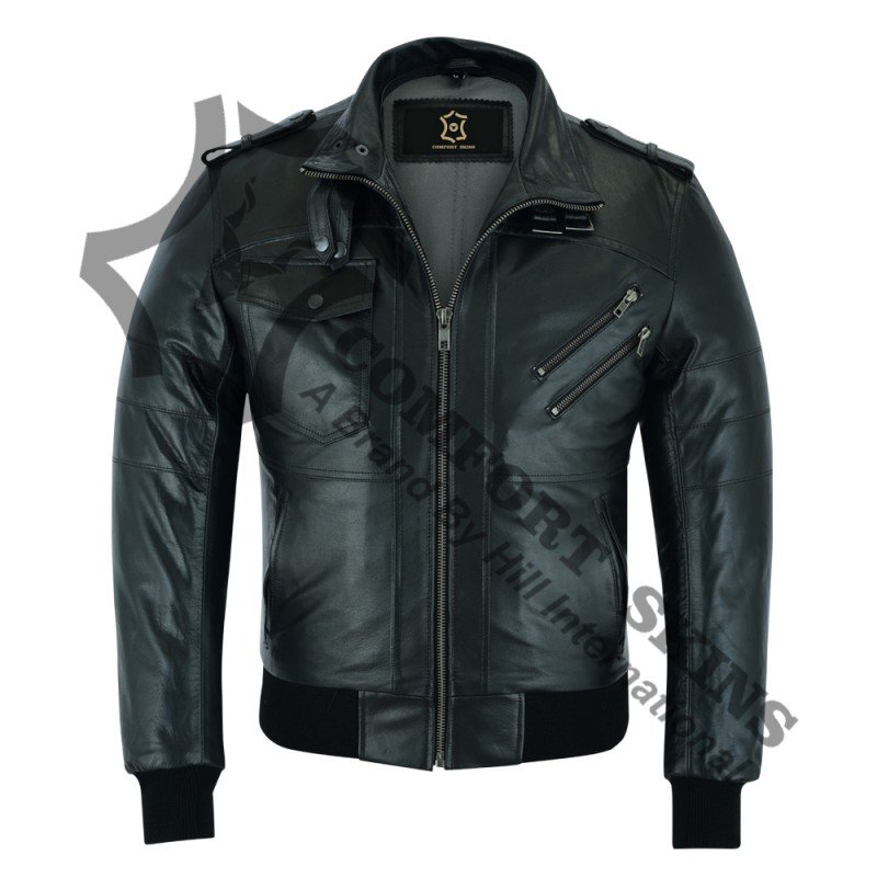 MEN LEATHER JACKET