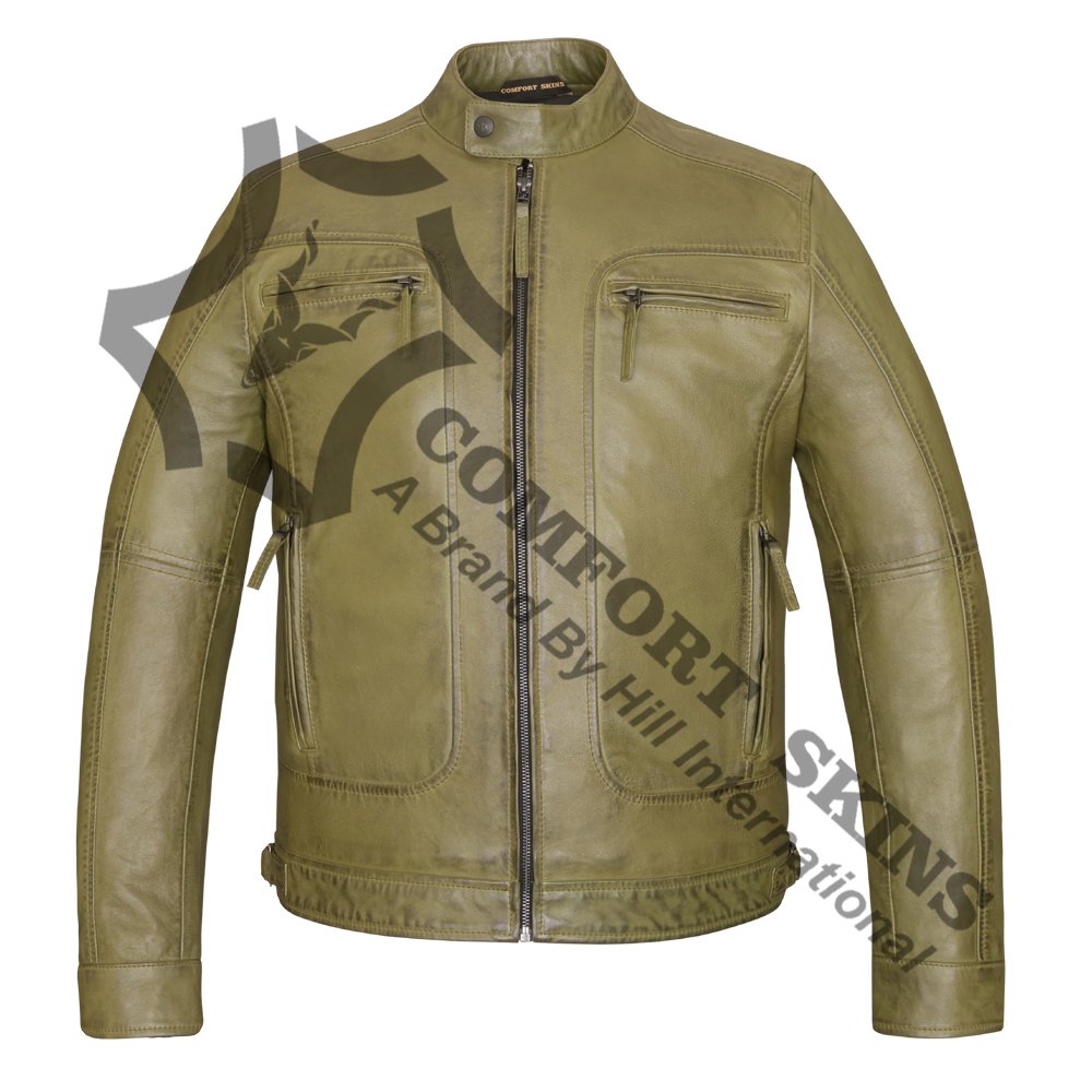 MEN LEATHER JACKET