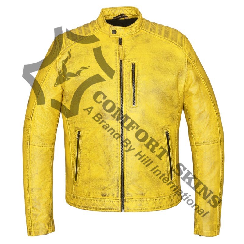 MEN LEATHER JACKET