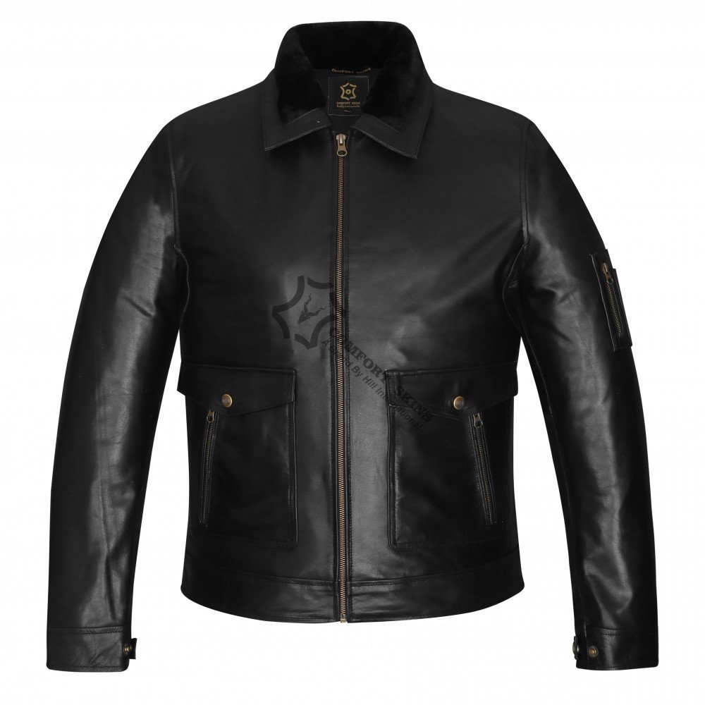 MEN LEATHER JACKET