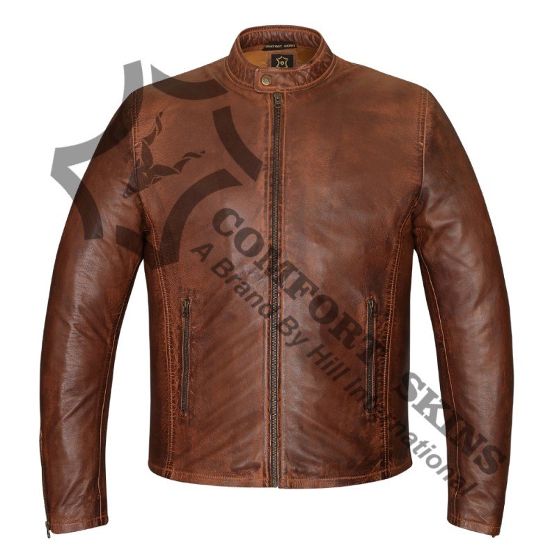 MEN LEATHER JACKET