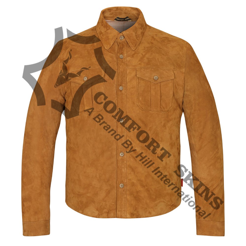 MEN SUEDE SHIRTS