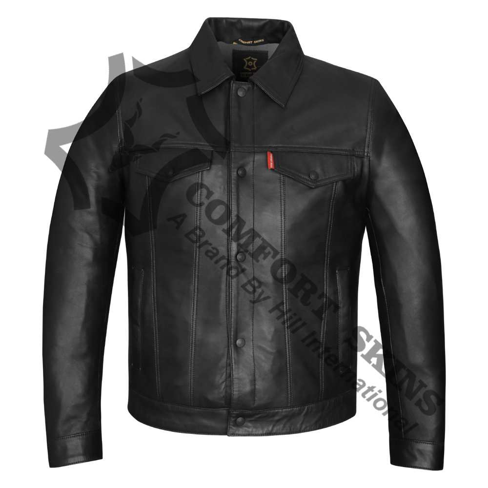 MEN SUEDE LEATHER JACKET