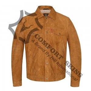 MEN SUEDE LEATHER JACKET